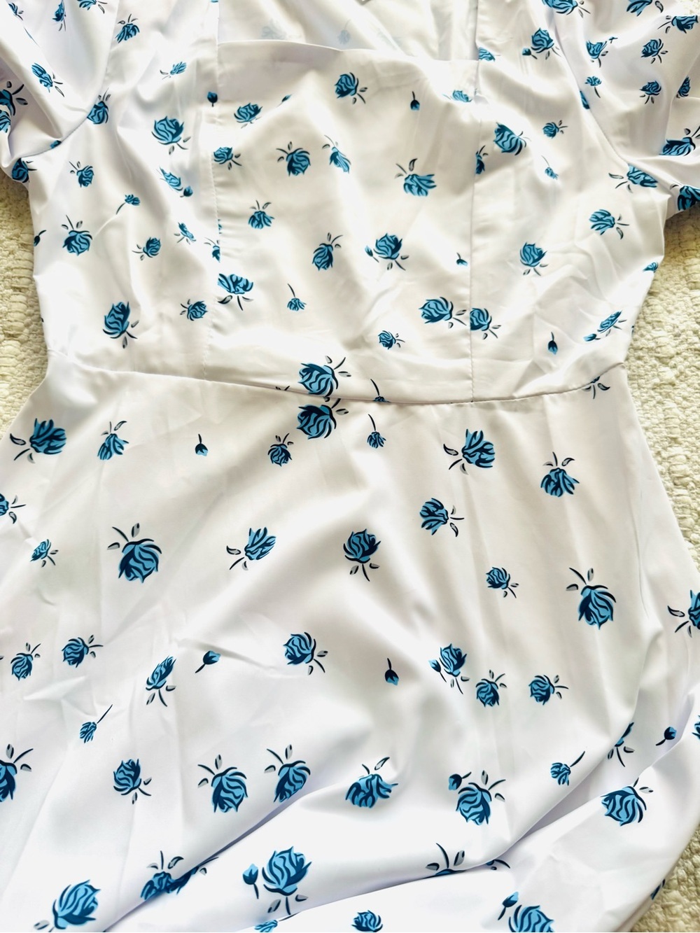 Reformation White Floral Print Maxi Dress - Picture 12 of 12